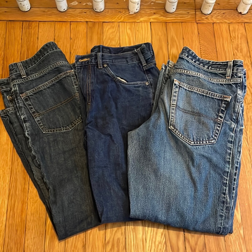 PATAGONIA - 3 Pairs Men’s 32x30 Jeans